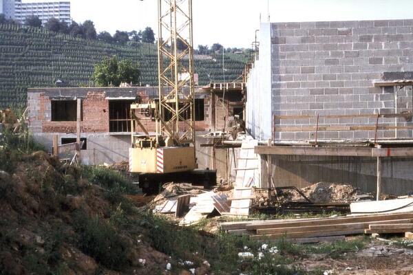 Baustelle vom Haus am See